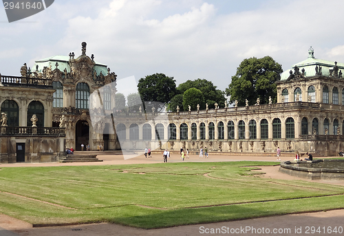 Image of Zwinger Palace in Dresden