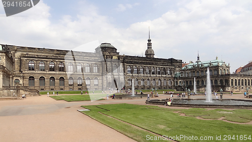 Image of Zwinger Palace in Dresden
