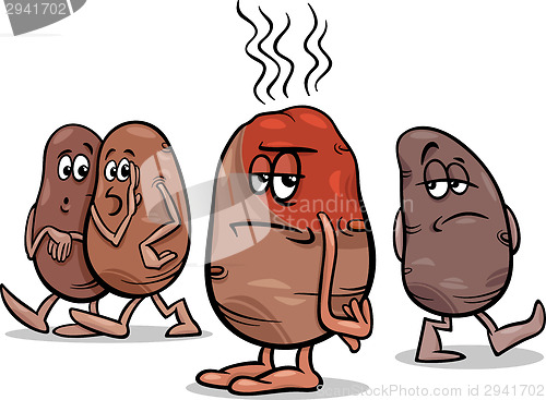 Image of hot potato saying cartoon