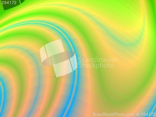 Image of Green and Pink curves