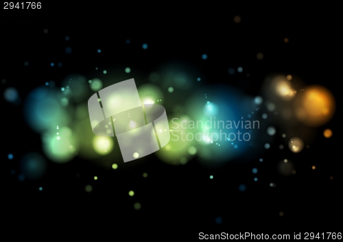 Image of Abstract shiny lights background