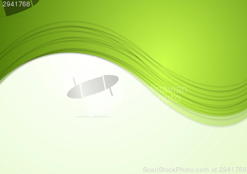 Image of Abstract waves vector background