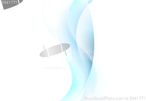 Image of Blue wave abstract background