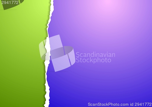 Image of Abstract ragged edge paper background