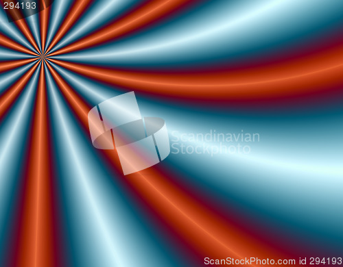 Image of Radiating rays