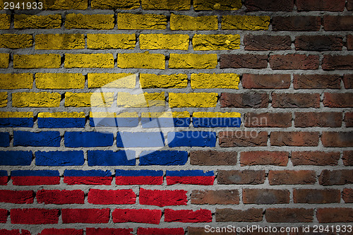 Image of Dark brick wall - Colombia