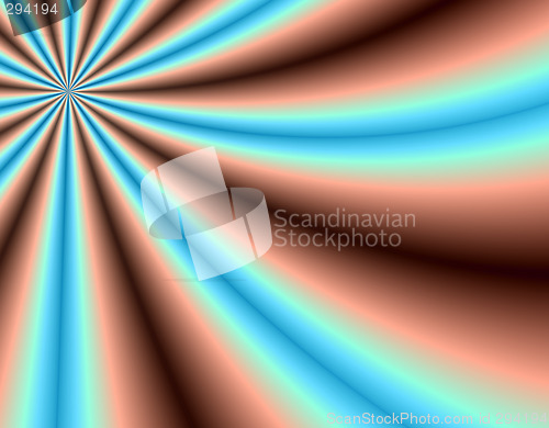 Image of Radiating rays