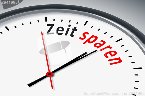 Image of Uhr mit Text