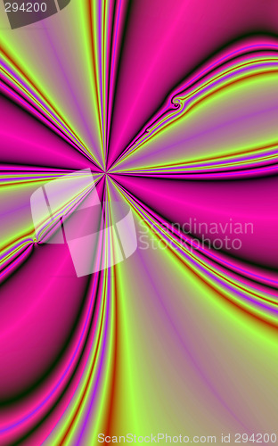 Image of pink curves