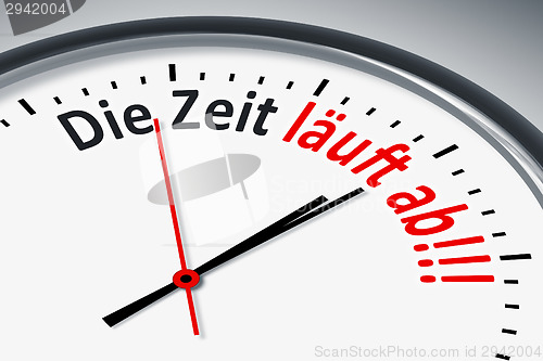 Image of Uhr mit Text