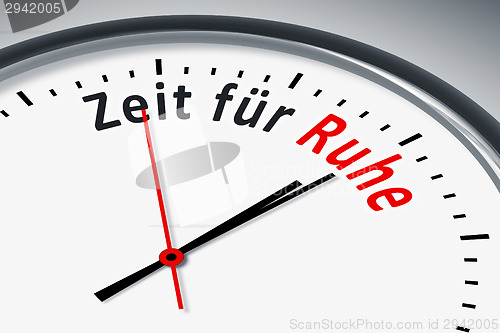 Image of Uhr mit Text