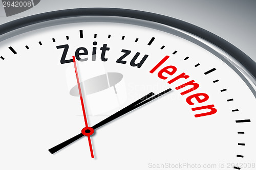 Image of Uhr mit Text