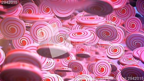 Image of Sweety Candies. Shallow depth.