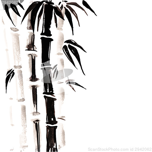 Image of Bamboo in Chinese style.