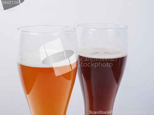 Image of Two glasses of German beer