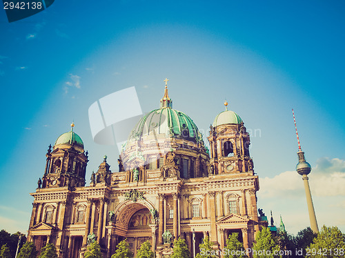 Image of Retro look Berliner Dom