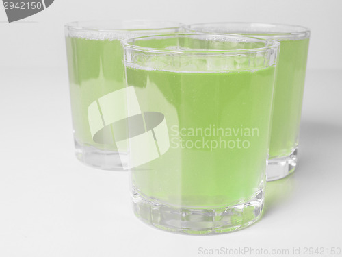 Image of Green apple juice