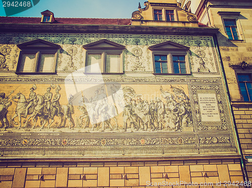 Image of Fuerstenzug Procession of Princes in Dresden, Germany