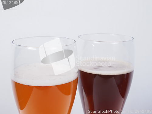 Image of Two glasses of German beer