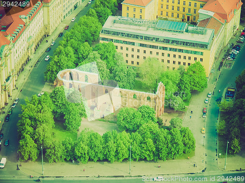 Image of Retro look Klosterkirche Berlin
