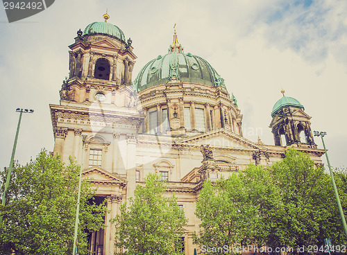 Image of Retro look Berliner Dom