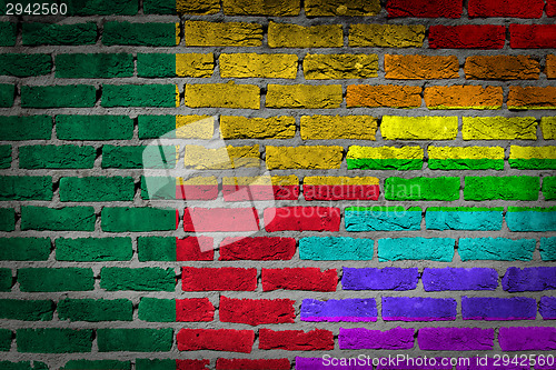 Image of Dark brick wall - LGBT rights - Benin