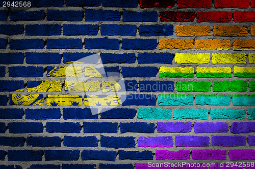 Image of Dark brick wall - LGBT rights - Oregon