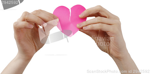 Image of Heart shape Posst It