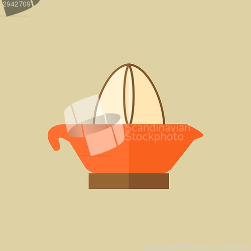 Image of Juicer. Food Flat Icon