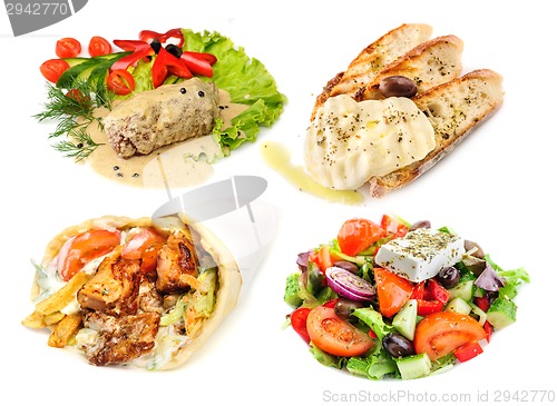 Image of Greek and mediterranean fast street food