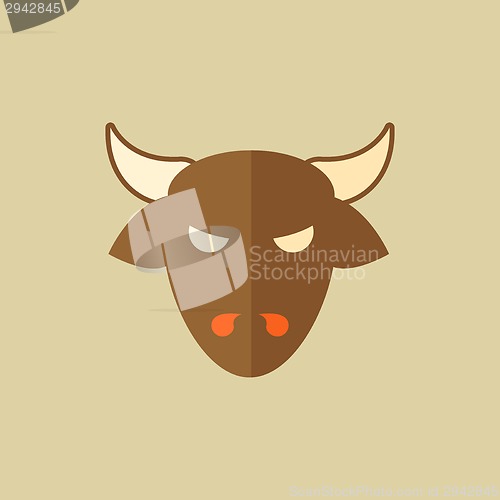 Image of Beef. Food Flat Icon