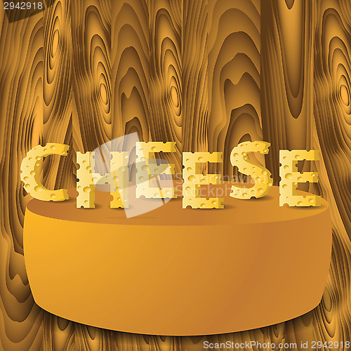 Image of   cheese letters and cheese 