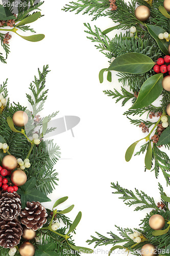 Image of Christmas Decorative Border