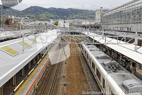 Image of japan train station