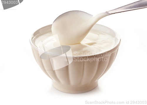 Image of bowl of greek yogurt