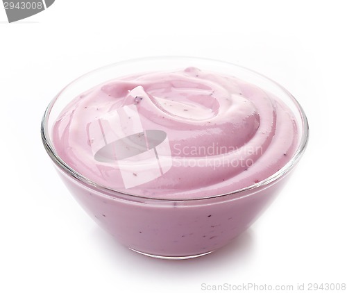 Image of bowl of yogurt