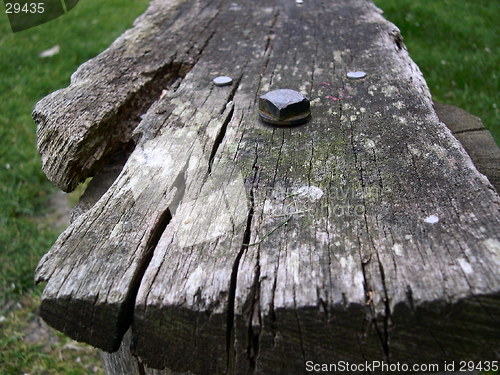 Image of Old bench