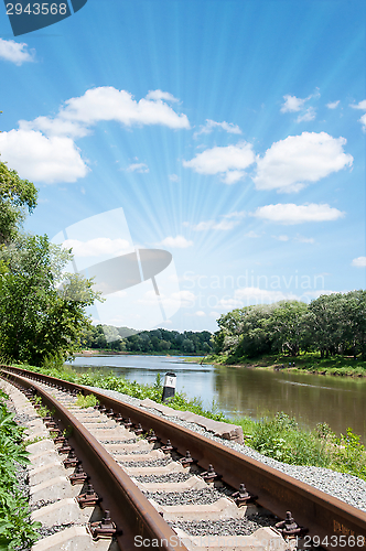 Image of Railway rails