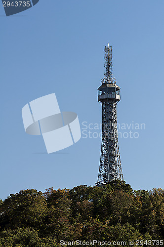 Image of Petrin lookout tower, Prague.