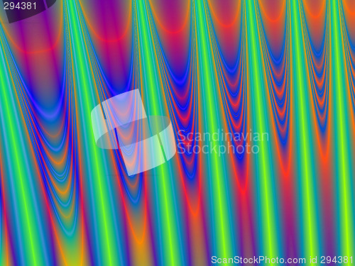 Image of Colorful curtains