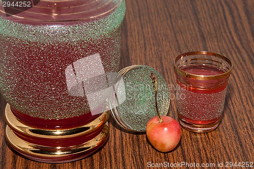 Image of Fruit liqueur out of Sweet cherry