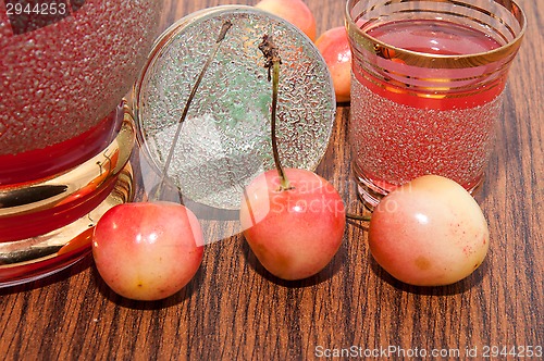 Image of Fruit liqueur out of Sweet cherry