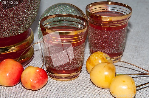 Image of Fruit liqueur out of Sweet cherry