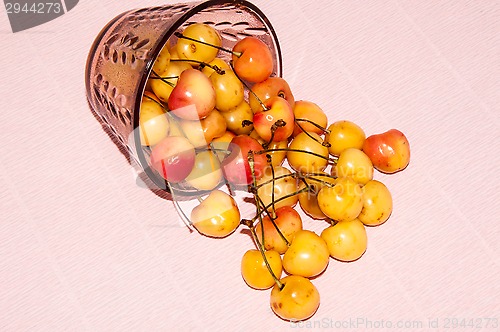 Image of The fruits of sweet cherry