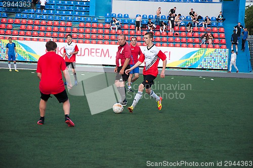 Image of Soccer game,