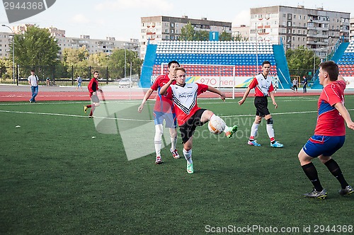 Image of Soccer game,