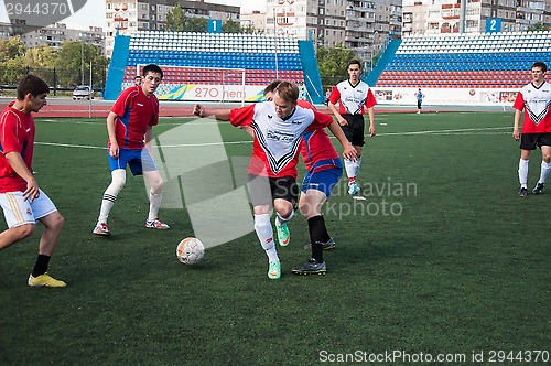 Image of Soccer game,