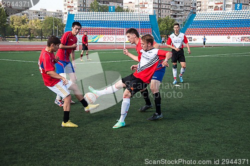 Image of Soccer game,