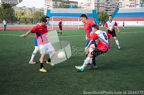 Image of Soccer game,