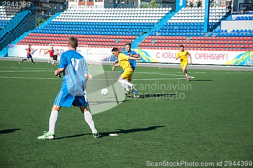 Image of Boys play football